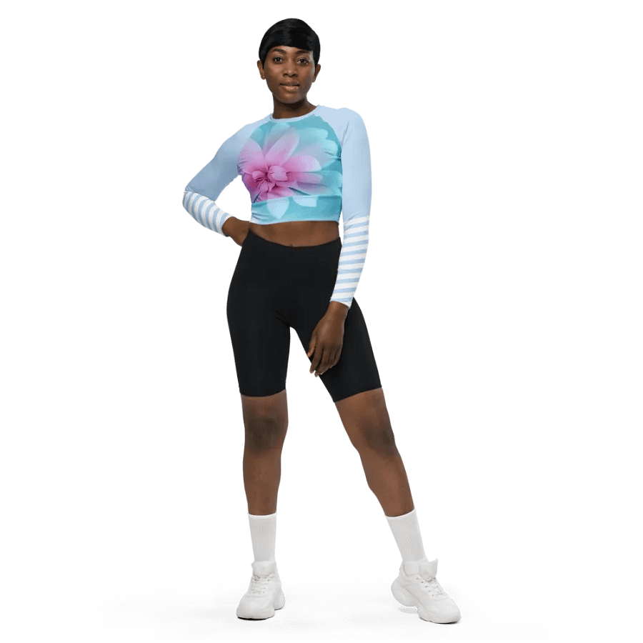 Pastel Petal Dreams Crop Top product image (4)