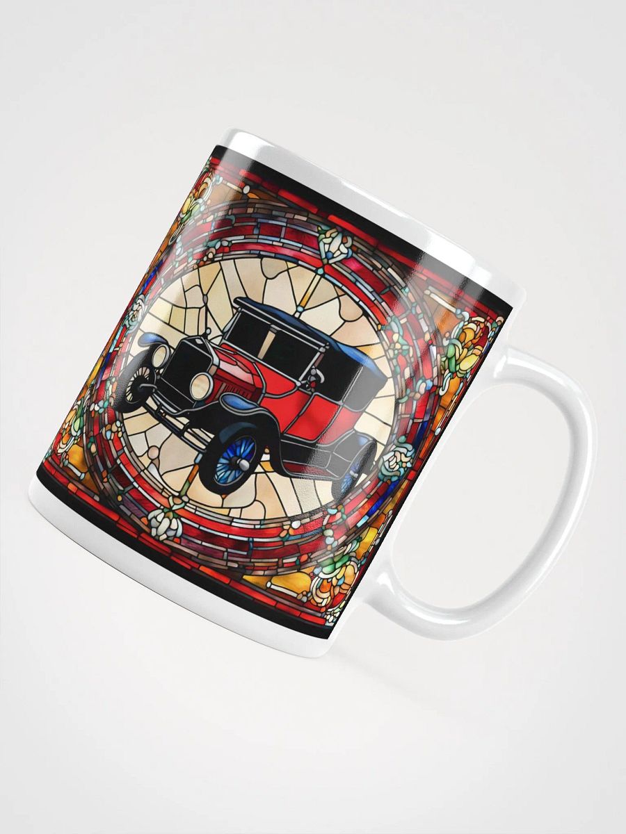 #004 Candy Apple Model-T Stained Glass Mug product image (4)