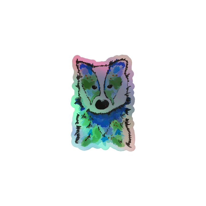 Honey Badger Holographic Sticker product image (1)