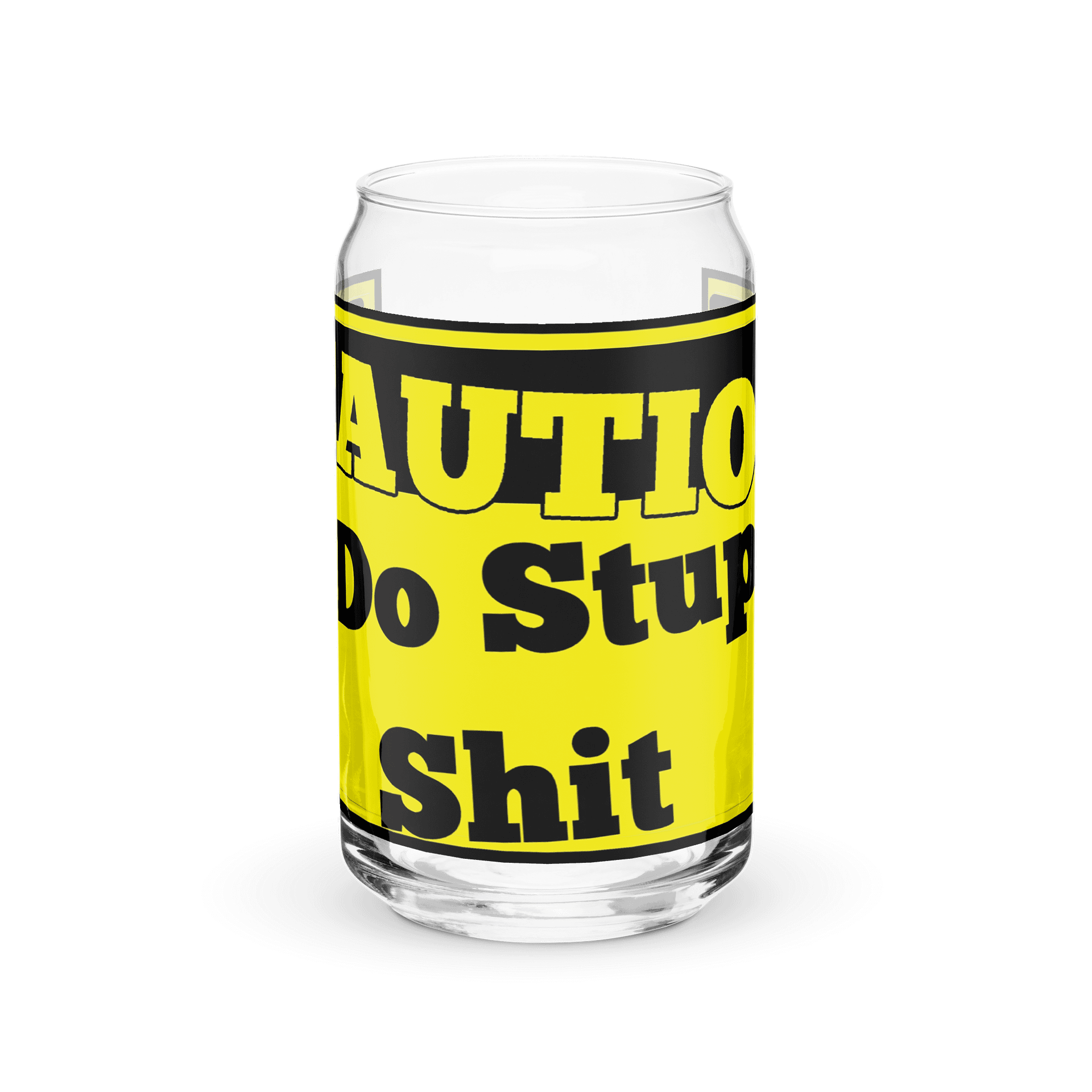 Cautionary Can-Shaped Glassware product image (2)