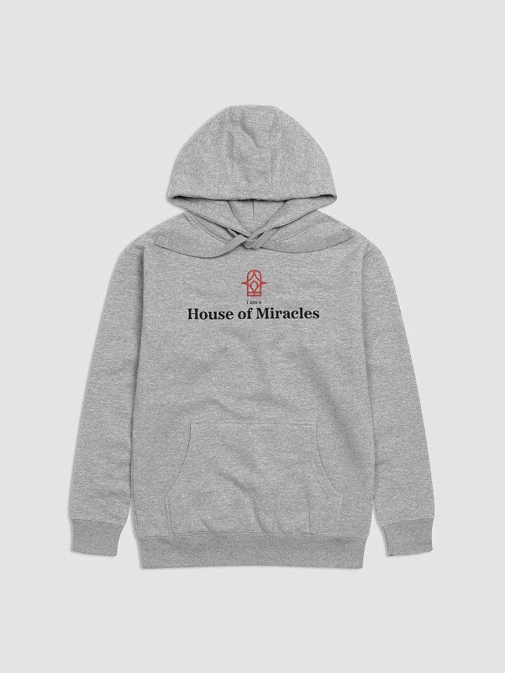 I am a House of Miracles | Hoodie | Black Print product image (3)