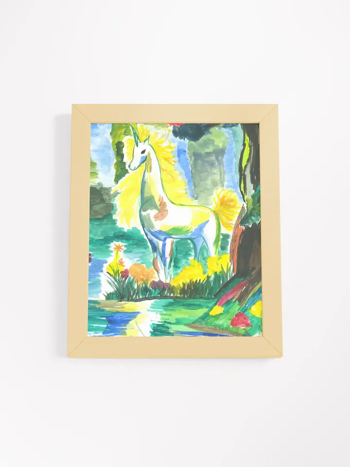Unicorn In Paradise Framed Print product image (1)