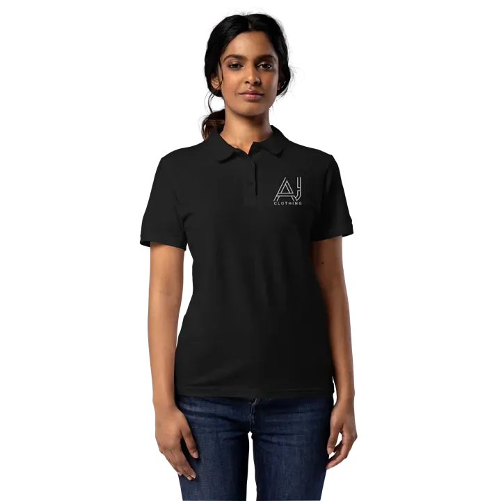 Ladies Polo Shirt (White embroided logo) product image (1)