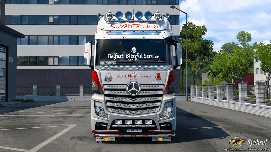 [ETS2] HMS Belfast (Blissful Service) - Azur Lane [Combo Skin] product image (2)