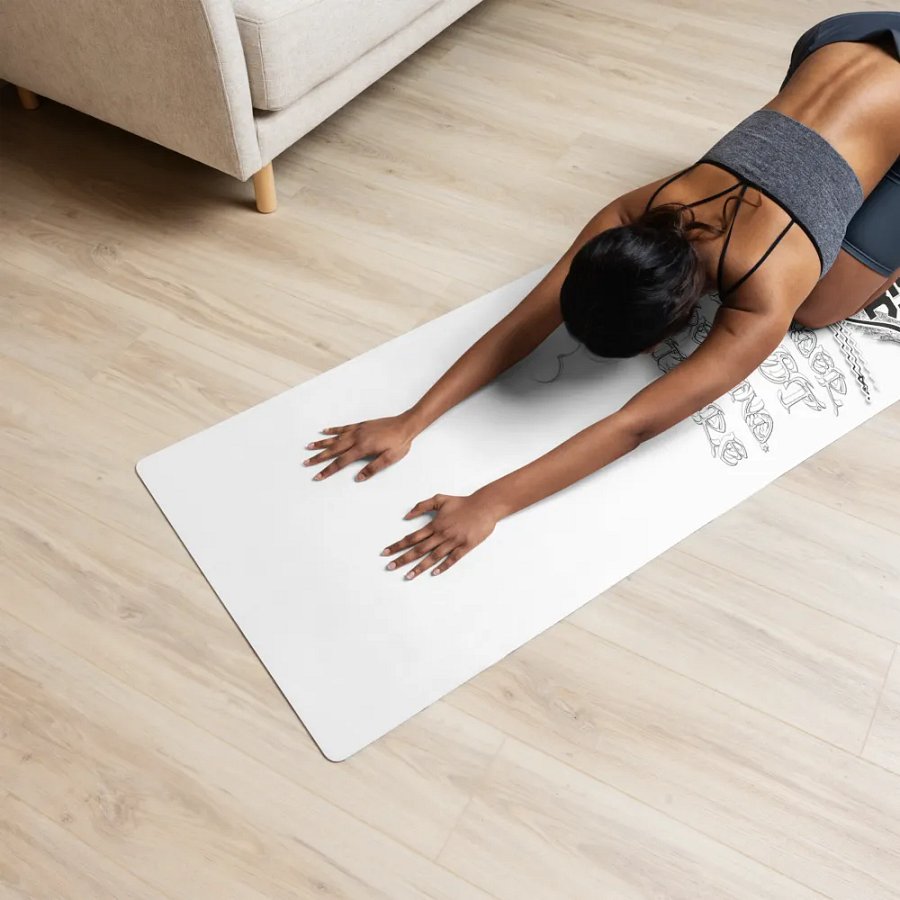 Yoga Mat - Co Founder A Ghost - Black HApex Gear Black Logo product image (12)