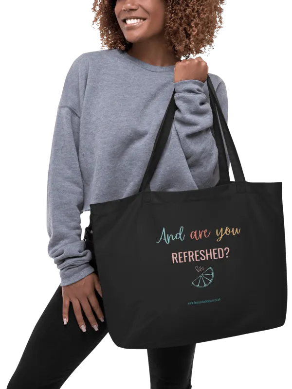 And Are You Refreshed? - Multi Organic Tote Bag product image (1)