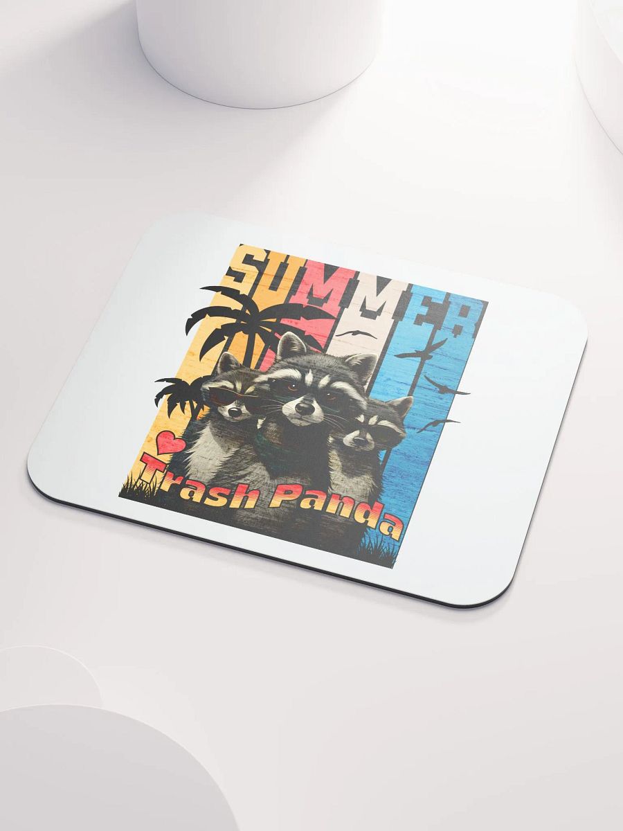 Summer Trash Panda Mouse Pad product image (3)