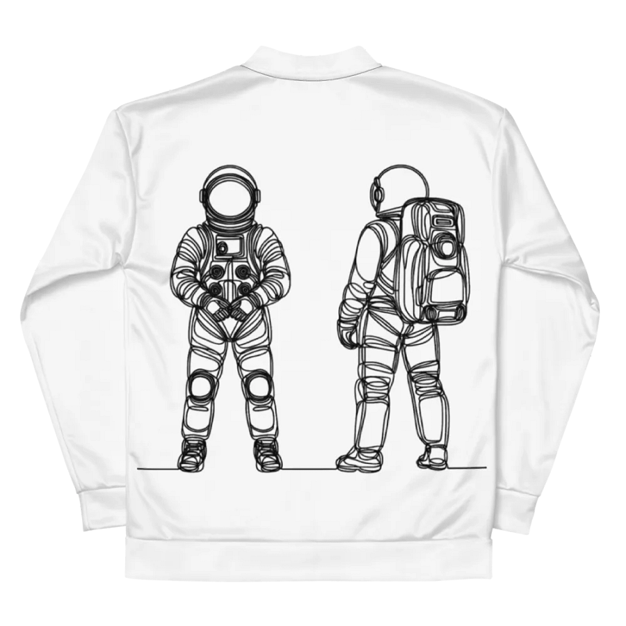 Galactic Explorer LIne Art All-Over Bomber Jacket product image (6)