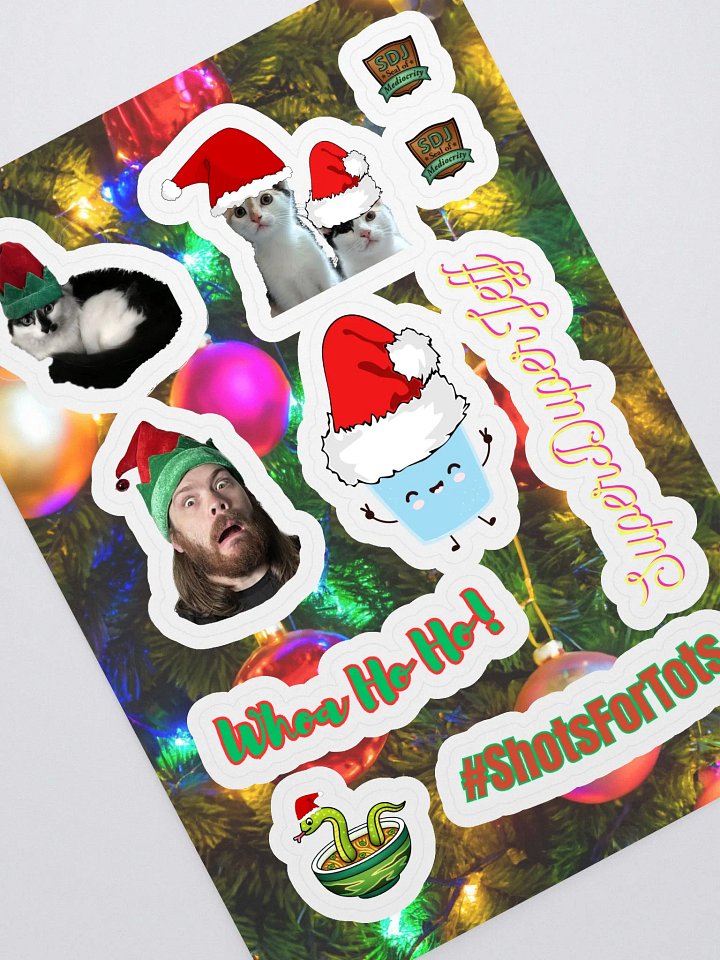 Super Duper Holiday Sticker Sheet product image (2)