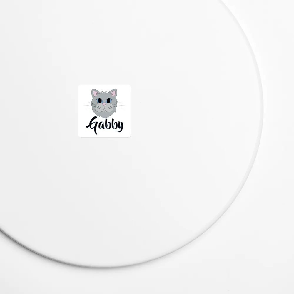 Gabby the Cat Die-Cut Magnet product image (5)