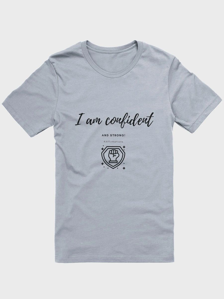 I am confident Dark Unisex Super soft T-Shirt product image (3)