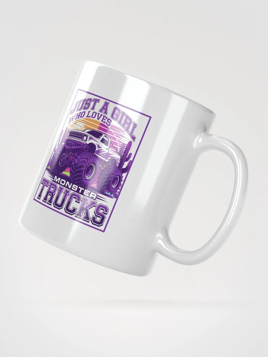 "JUST A GIRL WHO LOVES MONSTER TRUCKS" Mug product image (2)