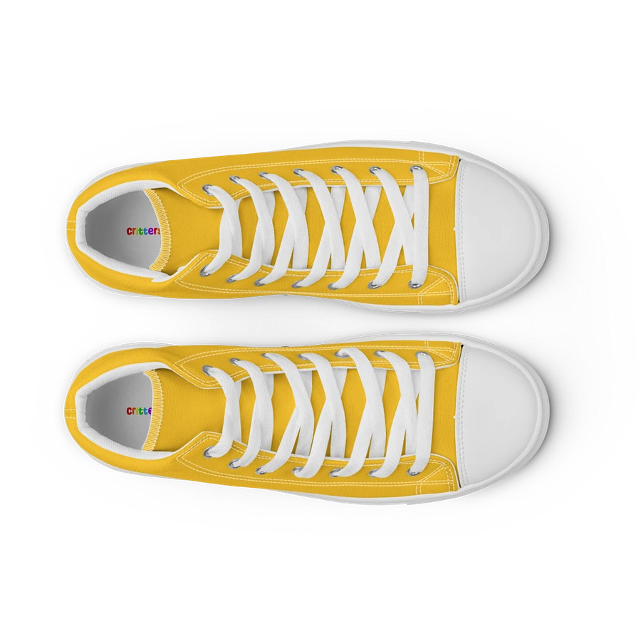 Yellow and White Flower Sneakers product image (52)