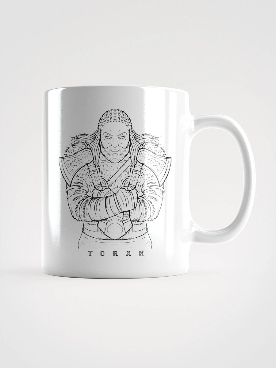"Black Character" White Coffee Mug product image (1)