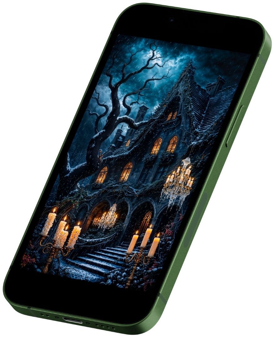 Gothic Glow Phone Wallpaper product image (2)
