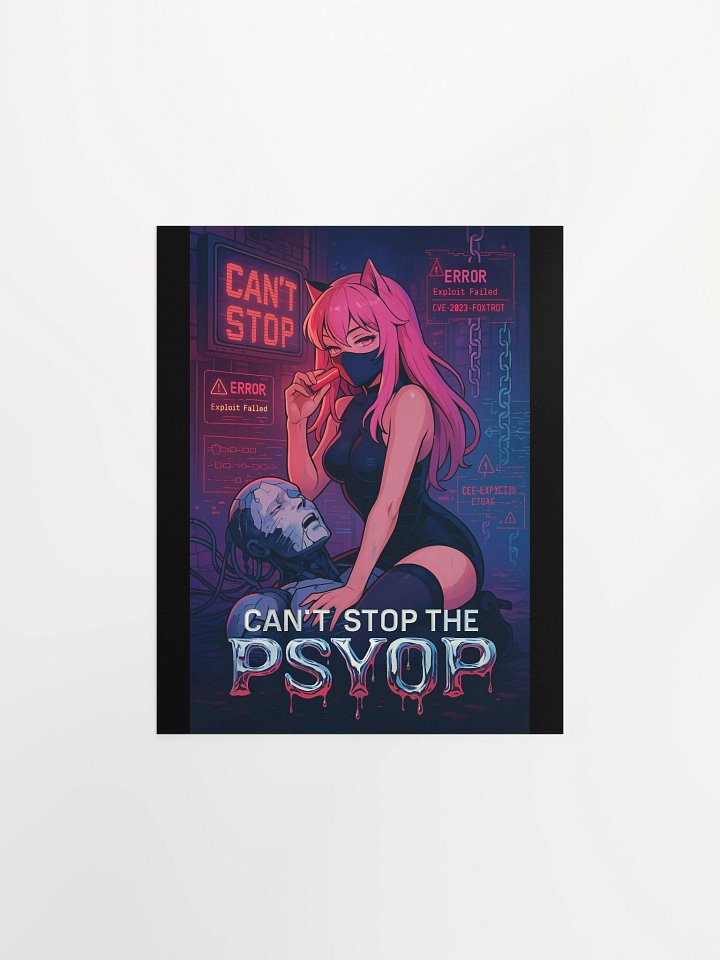 Yuki - Cant Stop The Psyop - Print product image (1)