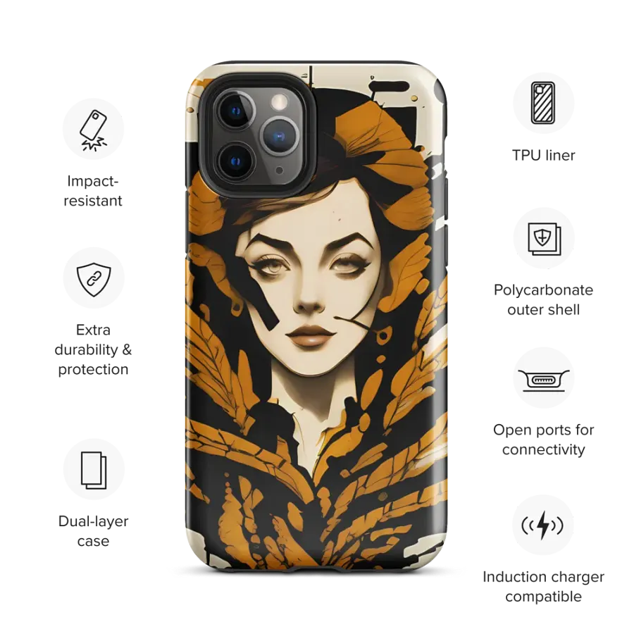Vintage Retro Women art-Snap Case for iPhone product image (28)