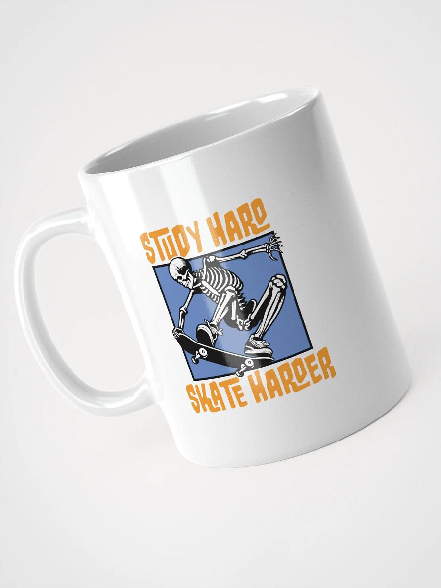 Study Hard, Skate Harder – The Ultimate Skater Coffee Mug product image (3)