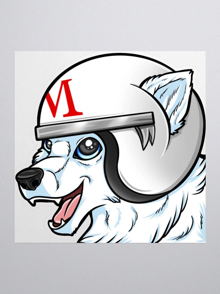 Fox Racer Emote Sticker product image (3)