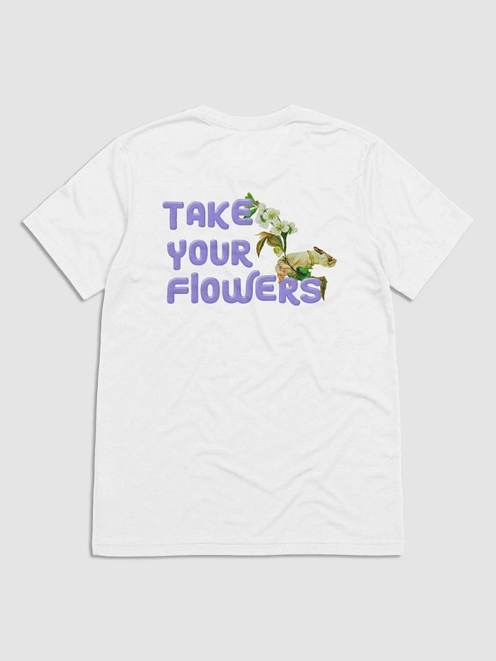 TAKE YOUR FLOWERS T-Shirt Easter Purple product image (2)