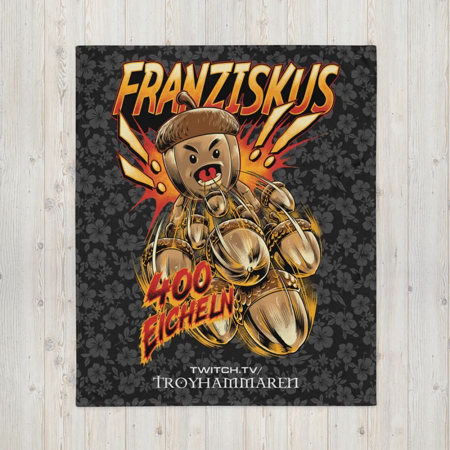 Kuscheldecke: Franziskus / 400 Eicheln product image (5)