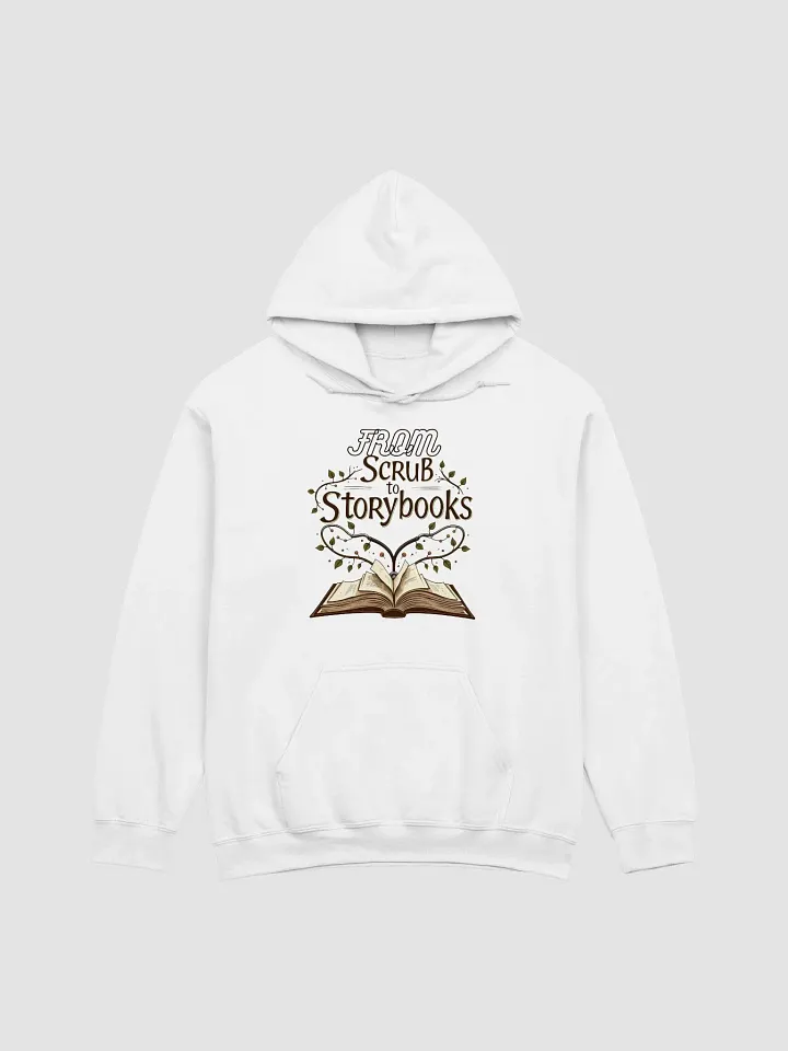Whimsical Vines Open Book Hoodie product image (4)