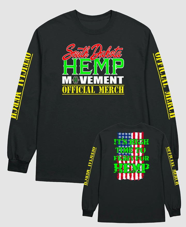 SD Hemp Movement Official Long T-Shirt product image (1)