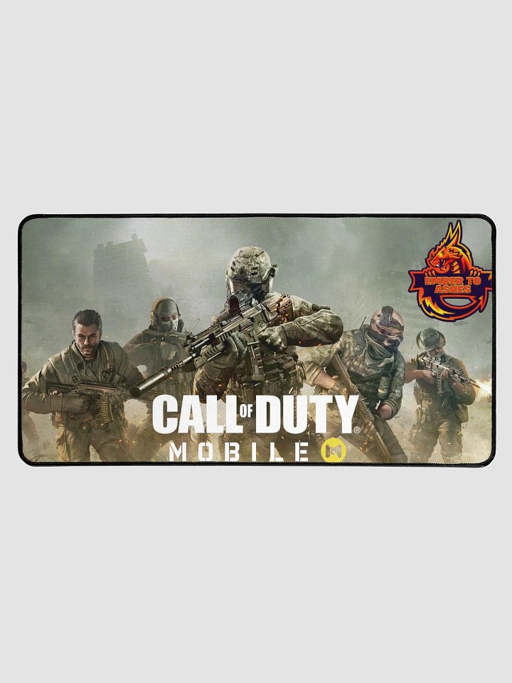 Call of Duty Mobile with Ember To Ashes Authentic Logo Desk Mat product image (1)