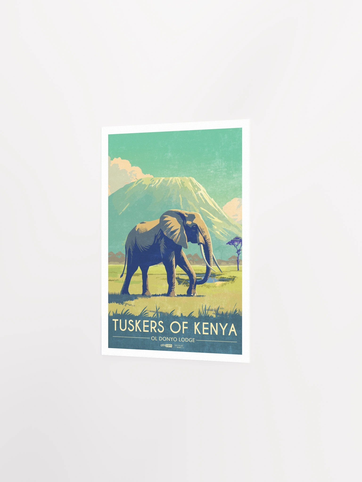 Ol Donyo (Elephant) Poster product image (5)
