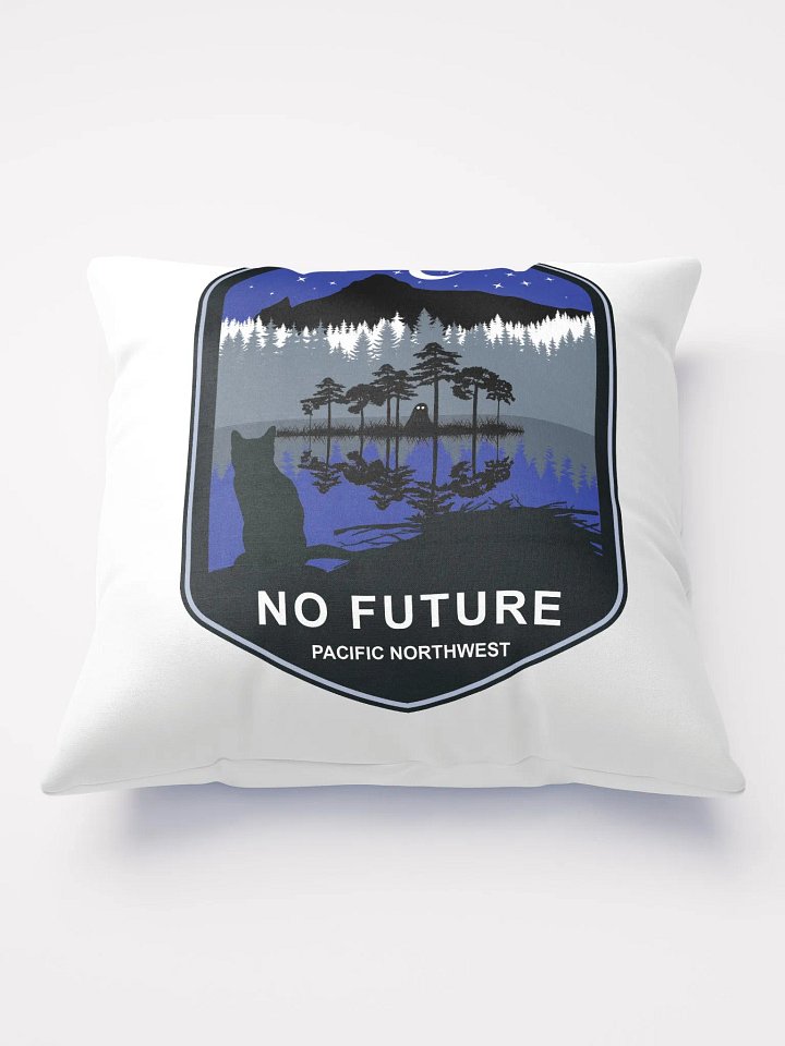 Cat under the Moon Pillow product image (1)