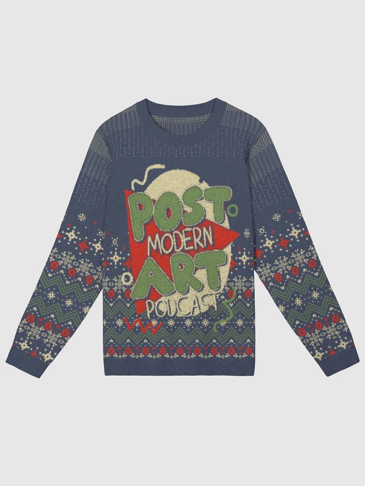 Retro Logo Ugly Christmas Sweater product image (1)
