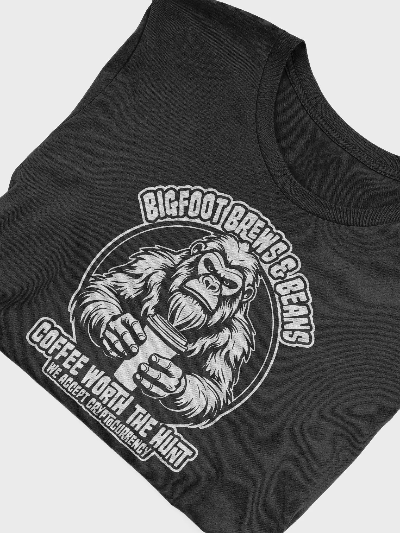 Bigfoot Brews & Beans: Coffee Worth the Hunt T-shirt product image (6)