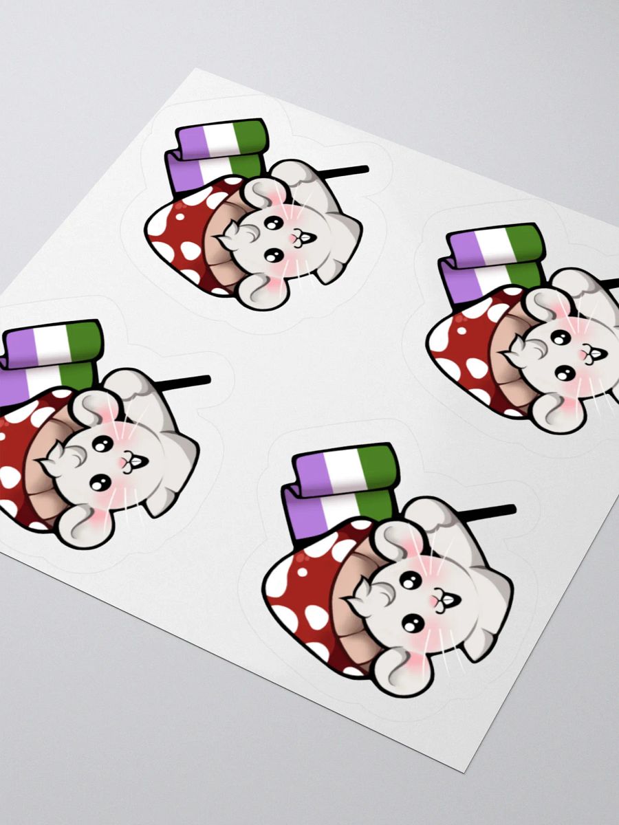 Genderqueer Pride Flag Stickers product image (3)