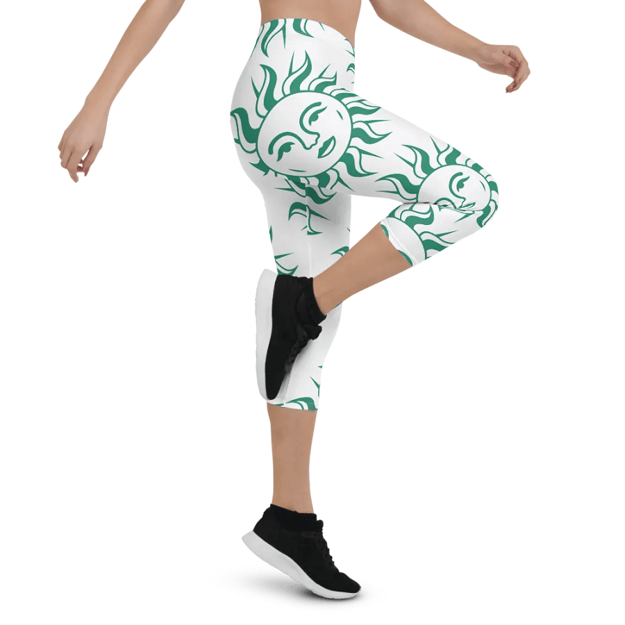 Sun Burst Capri Leggings product image (5)