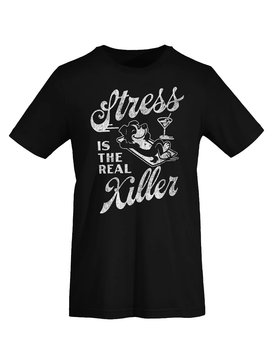 Stress Is the Real Killer – Border Collie Chill Tee product image (3)