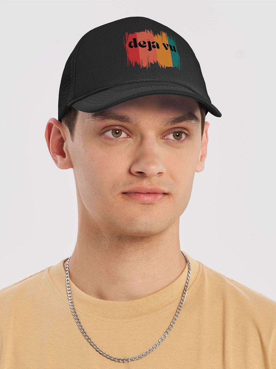 Deja Vu Brushstroke Trucker Hat product image (10)