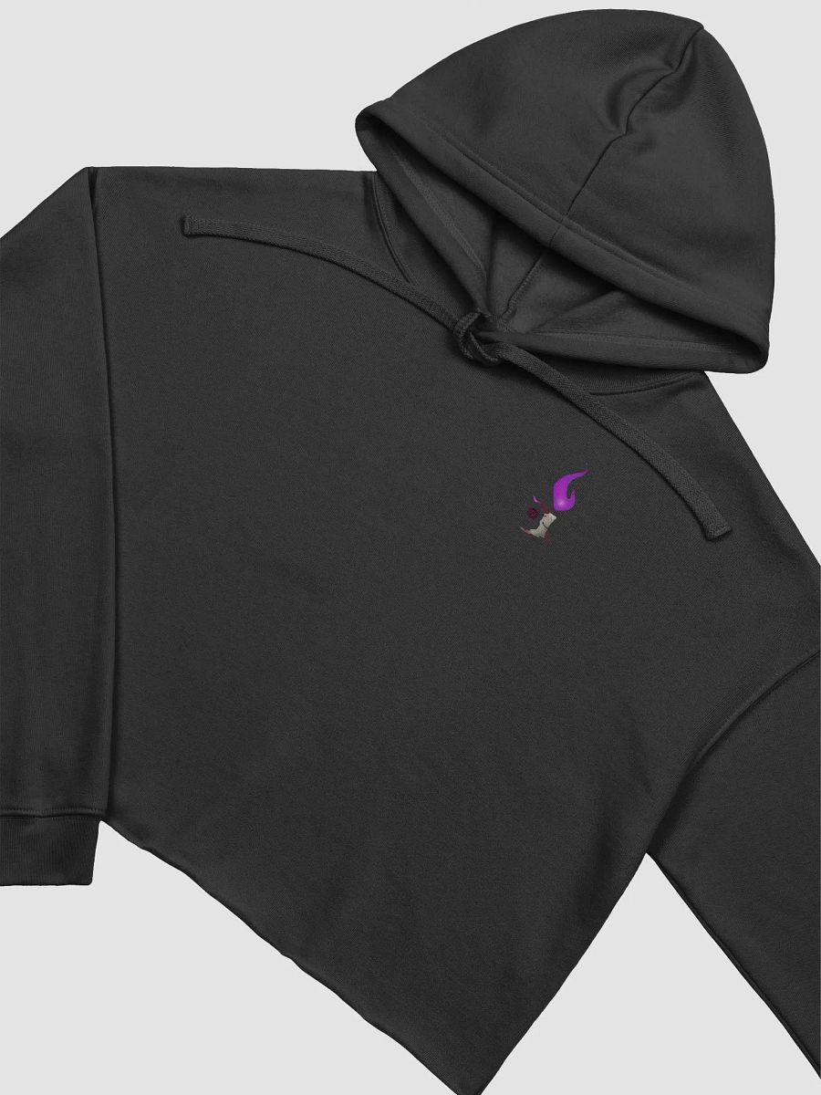 Thicc Thigh Spooky Vibes Crop Hoodie product image (5)
