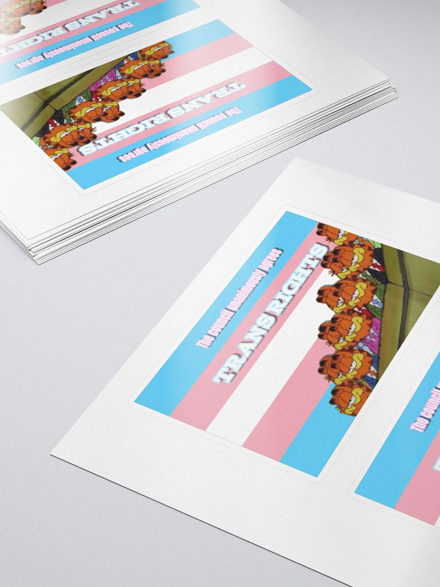 Trans Rights Stickers product image (5)