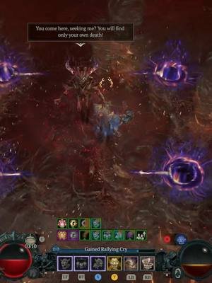 The NEW Bartuc fight is insane, with even crazier rewards!  #shorts #youtube #twitch #streamers #diabloiv #diablo4 #diablopartner