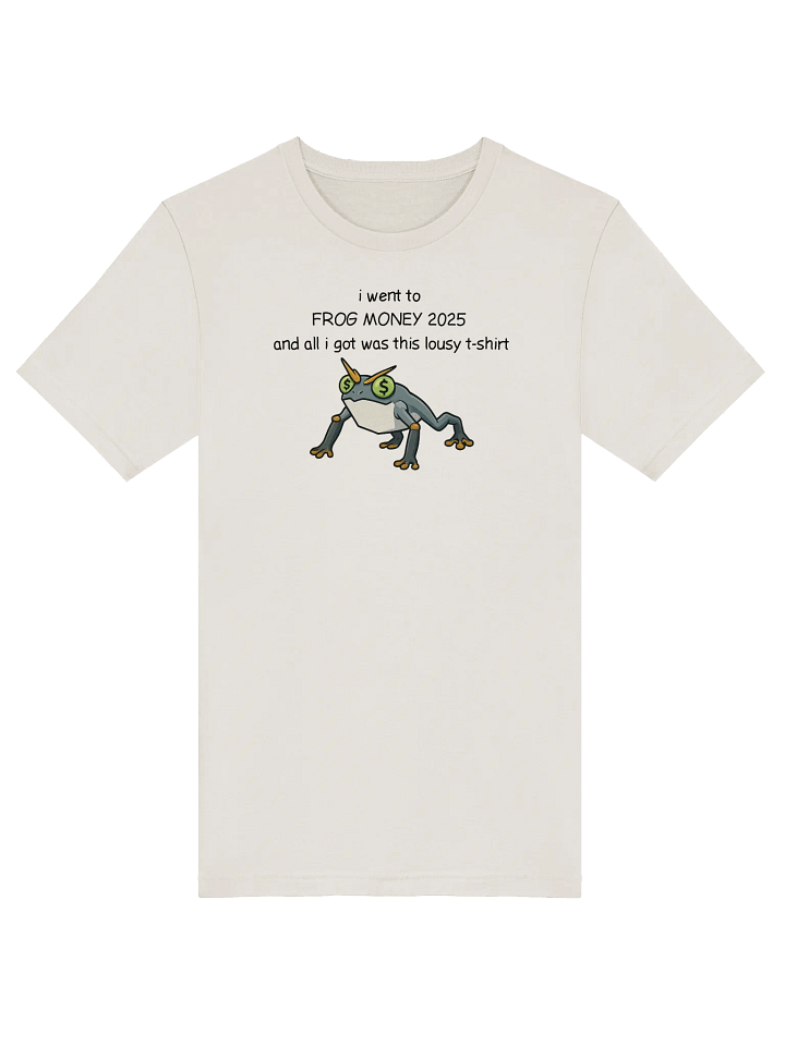 FROGMONEY2025 lousy t-shirt product image (1)