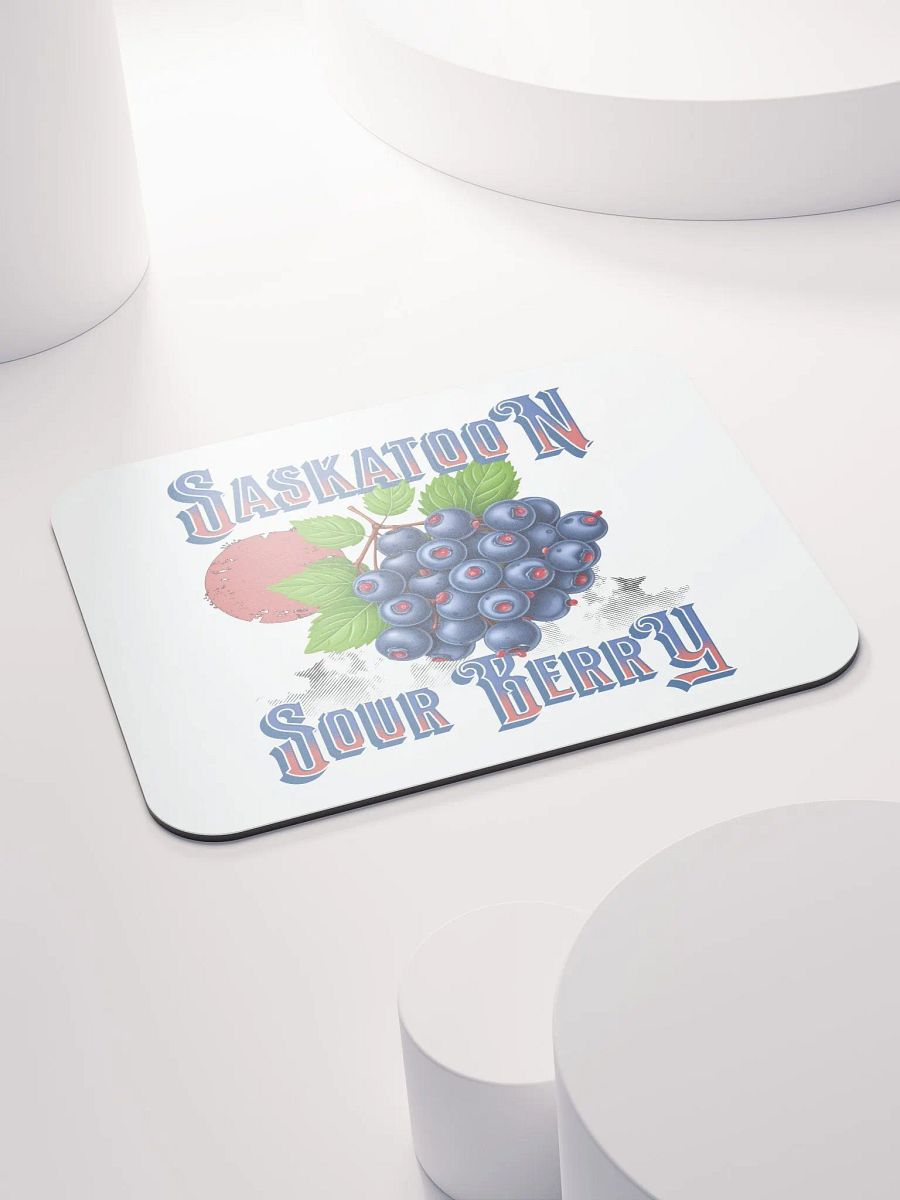 Saskatoon Sour Berry Mouse Pad product image (3)
