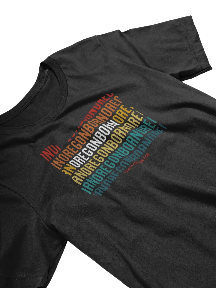 OregonBorn Vintage Sunset T-Shirt product image (2)