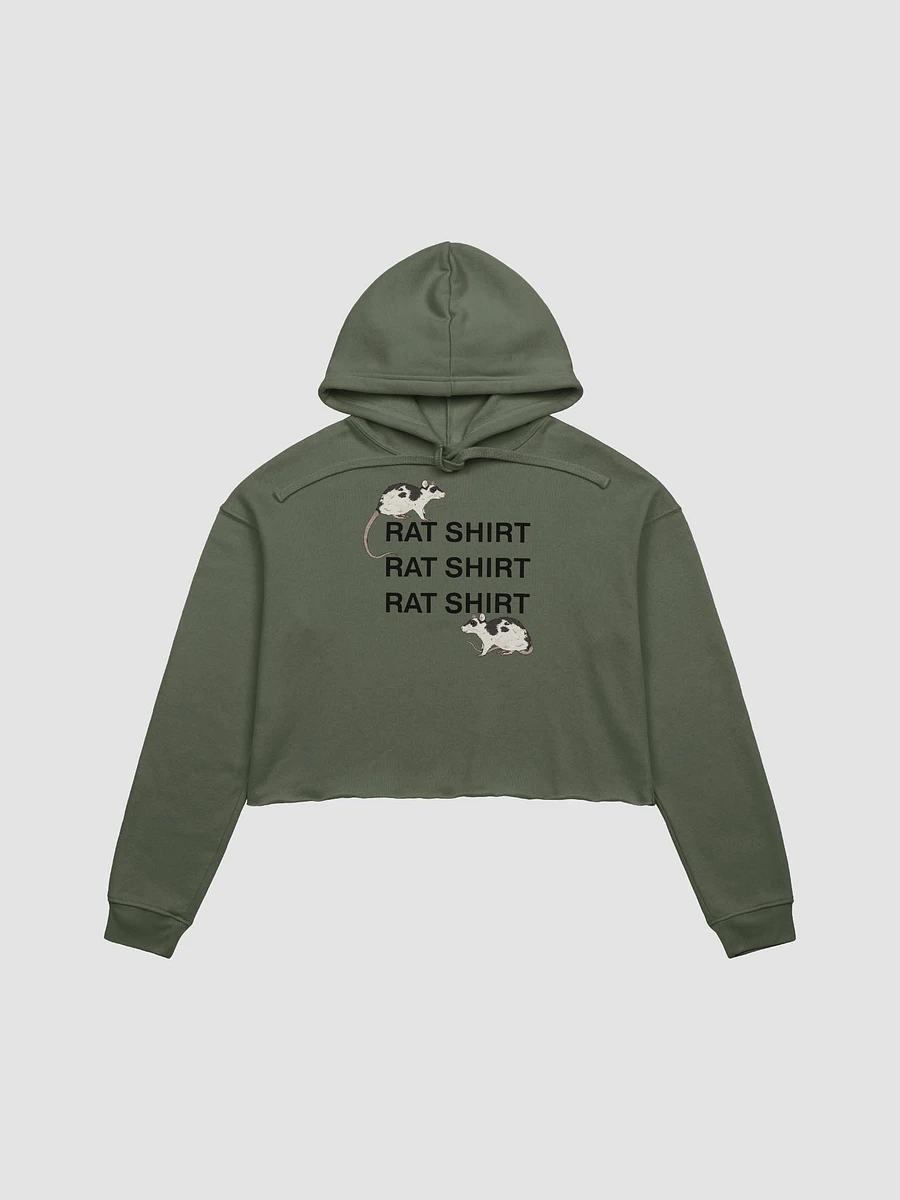 Rat Shirt 2023 fleece crop hoodie product image (2)