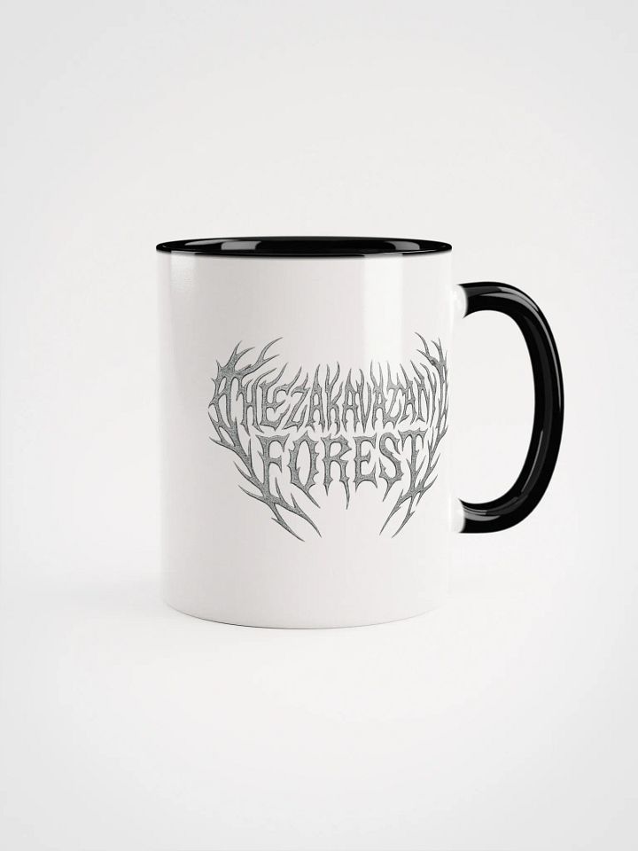 Kubek „TheZakalazanyForest” BLACK on WHITE | Edycja DSV product image (2)