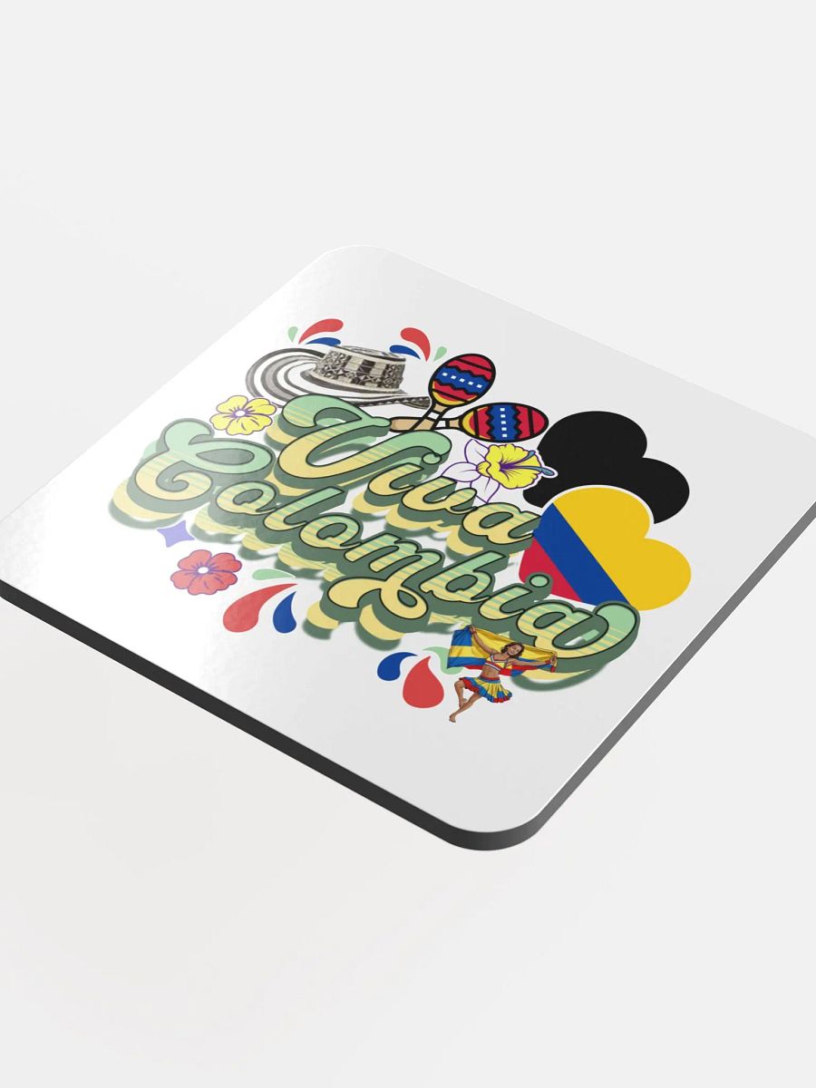 Viva Colombia Cork Coaster Set product image (4)