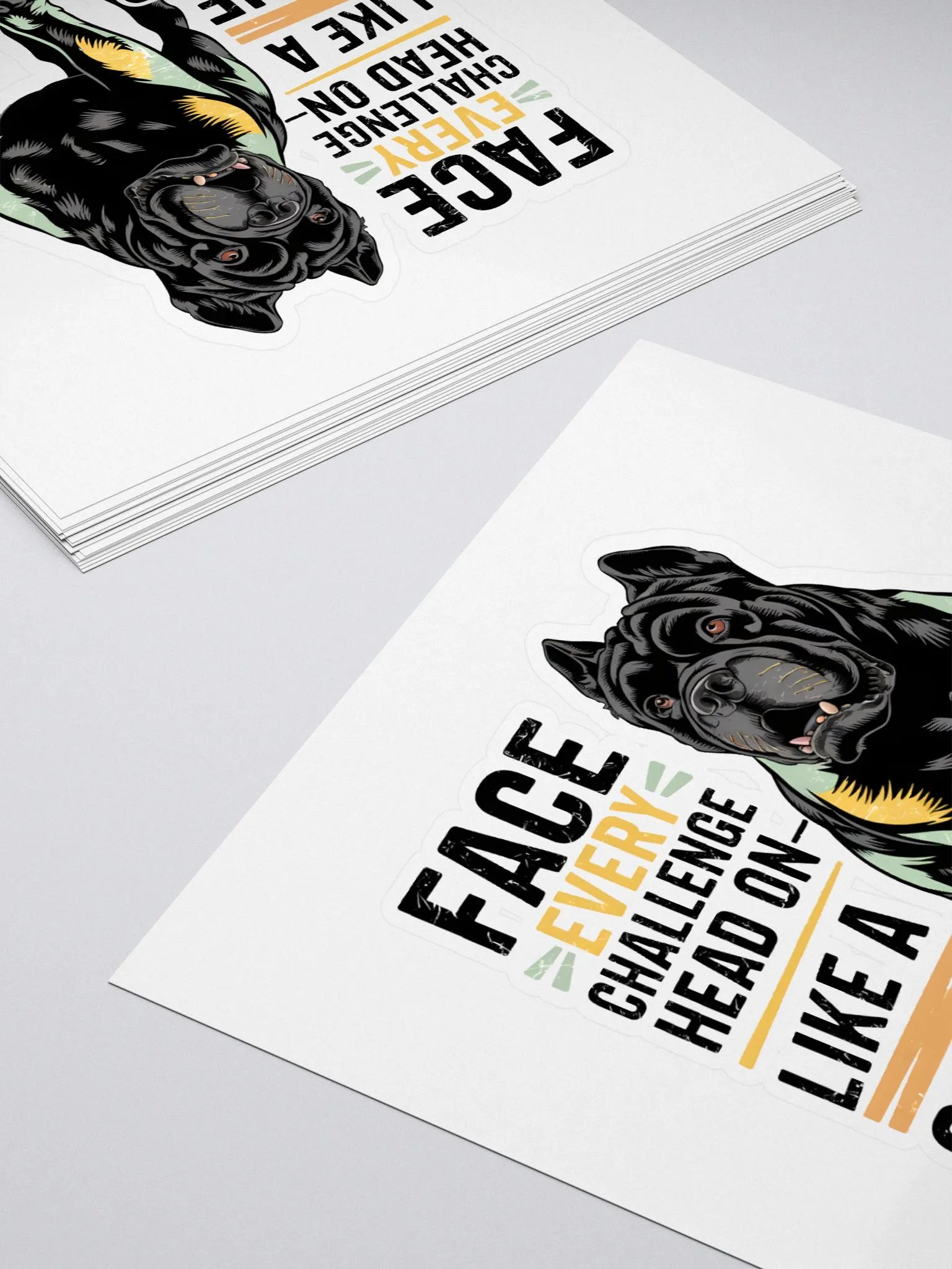 Face Every Challenge Head On Like a Cane Corso