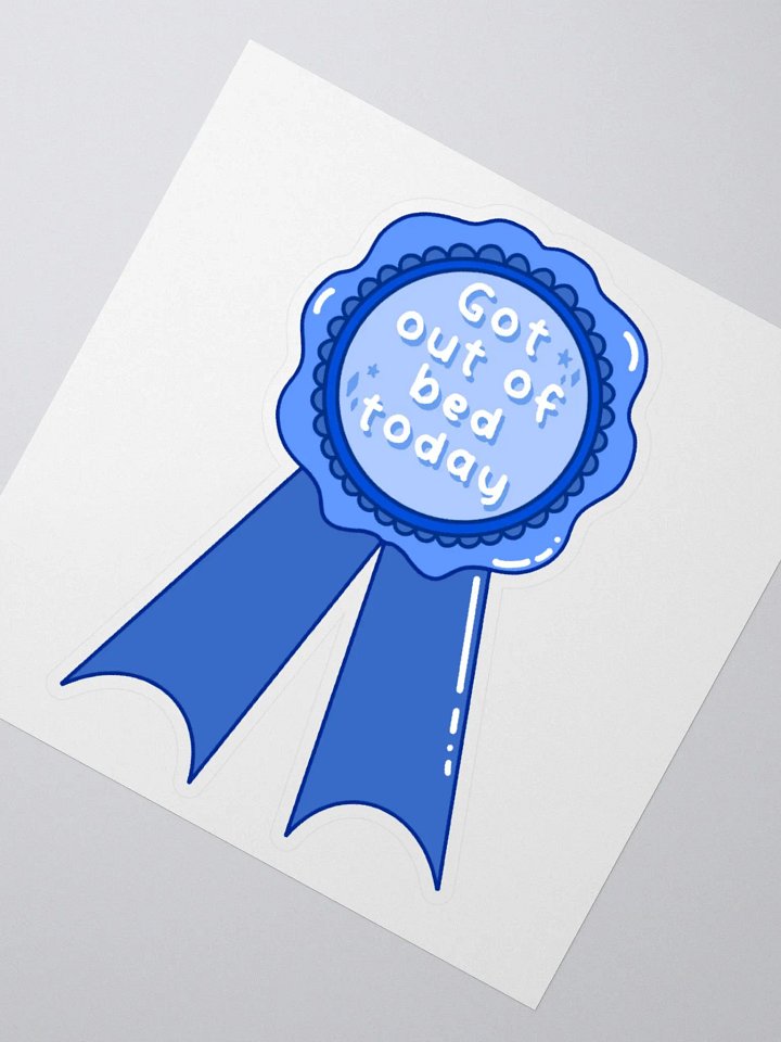 Got Out of Bed Today Kiss Cut Sticker product image (4)
