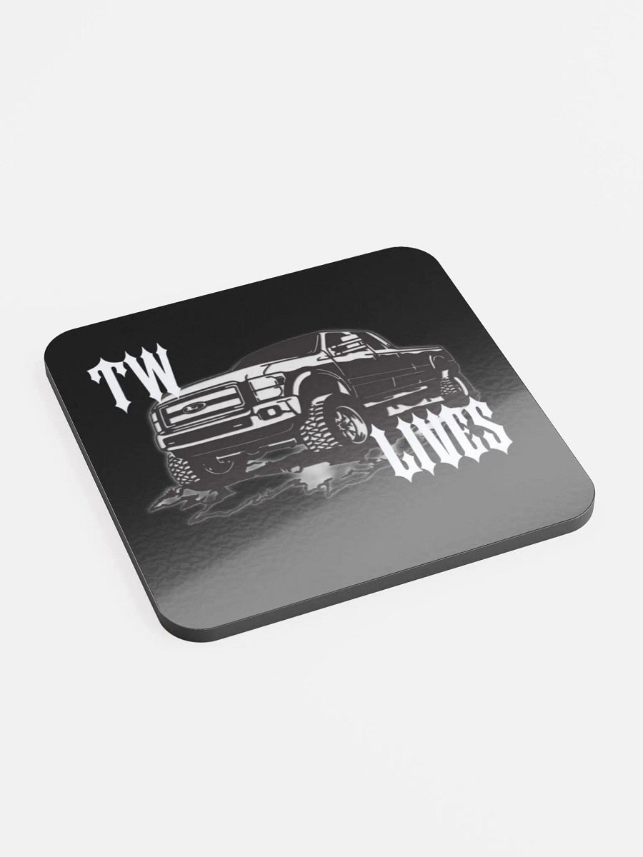 Rugged Truck Lives Glossed Coaster product image (1)