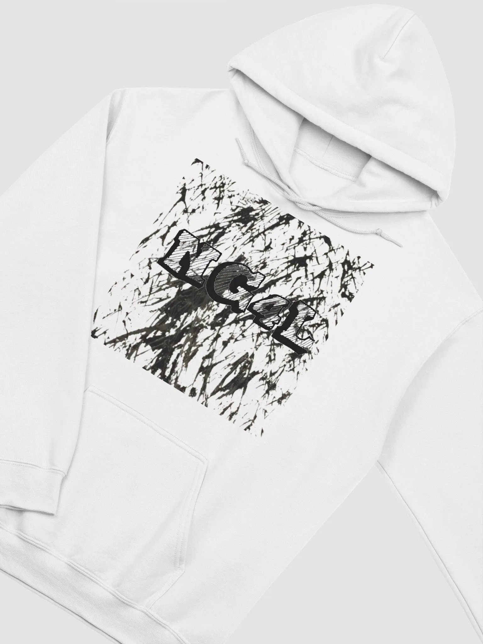 NG4L White Hoodie product image (2)