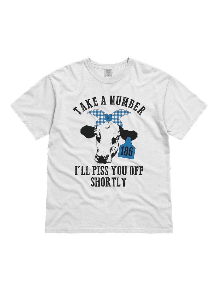 Pissed off Cow T-Shirt product image (1)